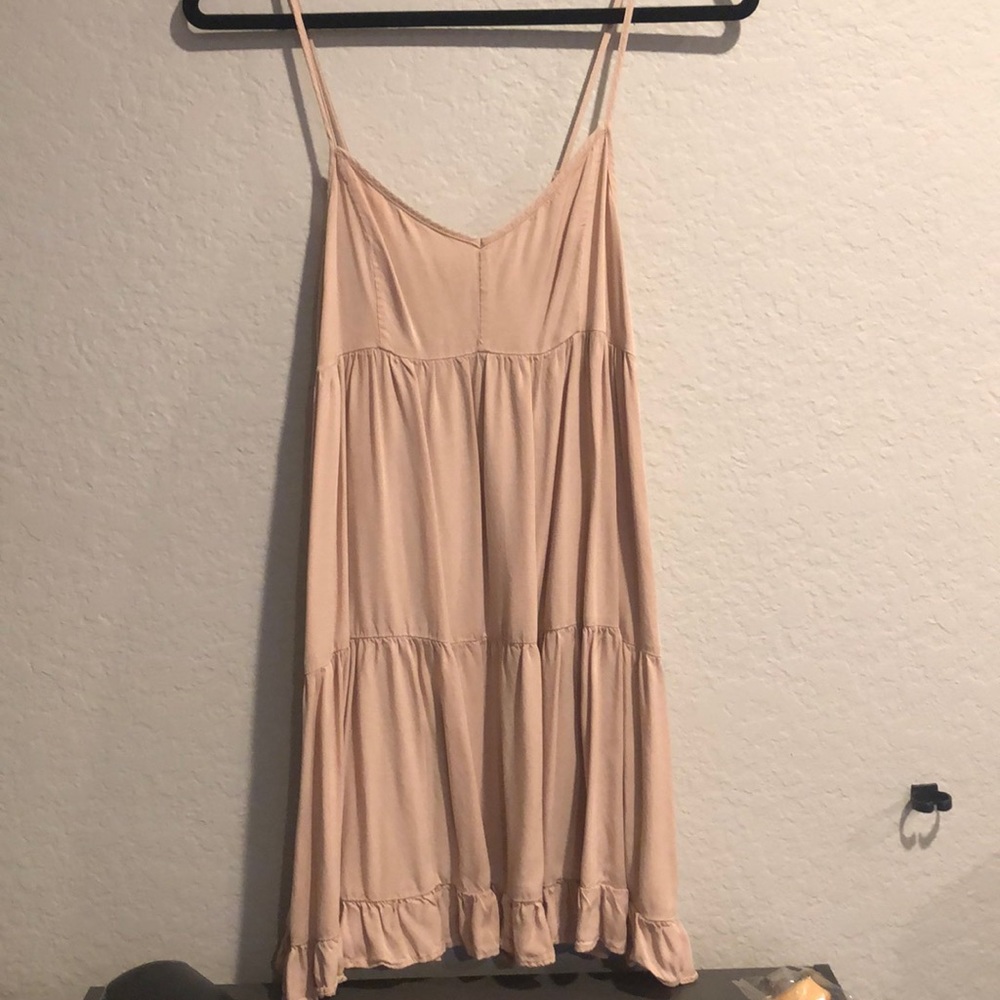 American Eagle rusty pink dress